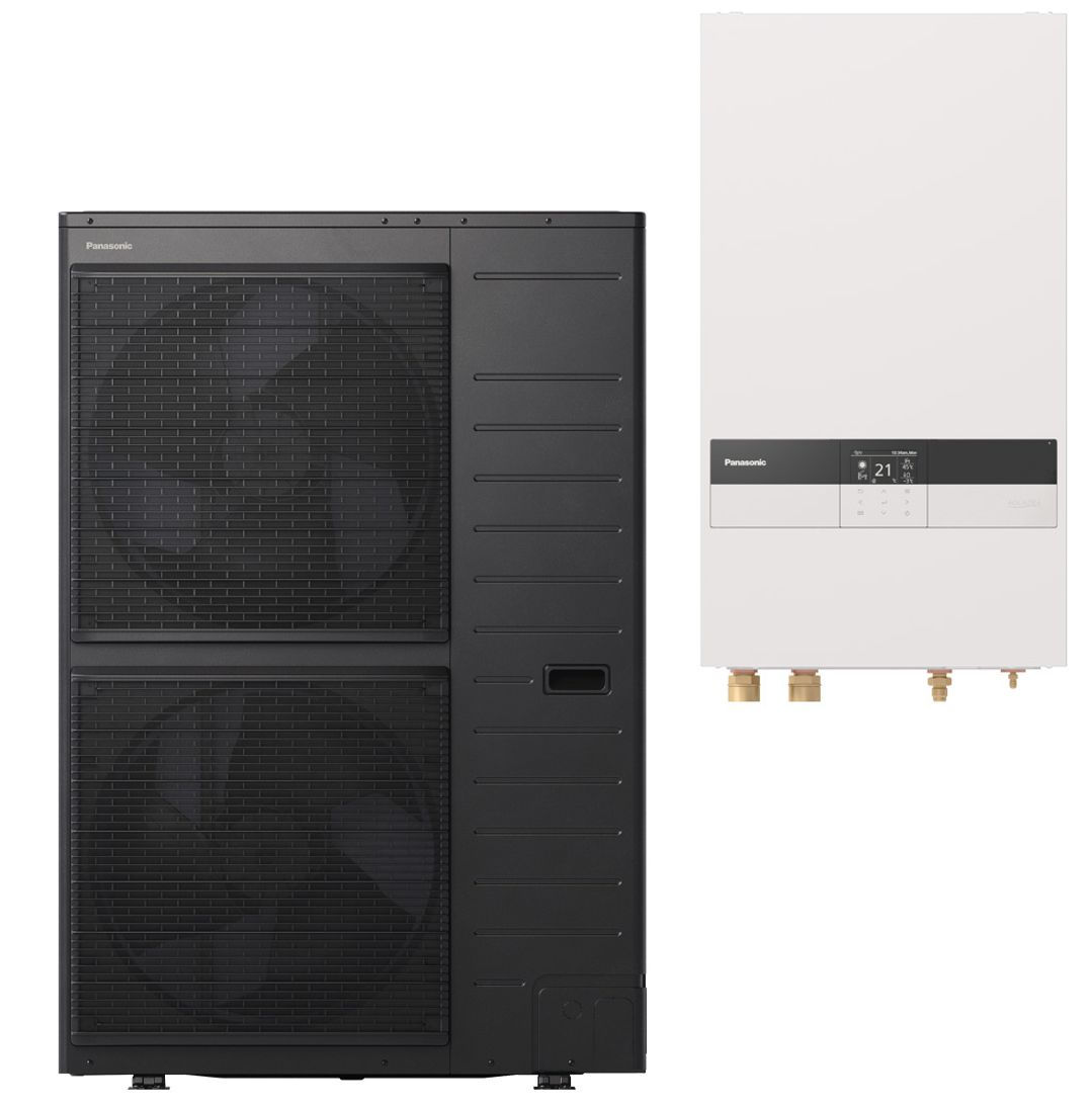 Panasonic Aquarea R32 KIT-WC09K9E8 õhk-vesi soojuspump 9 kW. 3-faasi